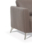 Malaga Taupe Leather Loveseat B2726P496928