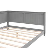 Full Size Wood Daybed/Sofa Bed, Gray WF297690AAE