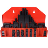 58Pc T-Slot Clamping Kit Mill Machinist Set With T-slot cleaner and Tightening Wrench W465P215022