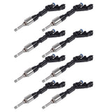 8Pcs Fuel Injectors Replacement for Jaguar XF XJ XK, Land Rover LR4 Range Rover 5.0L V8 LR079542 68821030