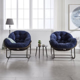 Outdoor Rattan Rocking Chair,Padded Cushion Rocker Recliner Chair Outdoor for Front Porch, Living 93160695