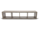 4-Cube Storage Organizer, Rustic Gray 91228127