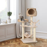 Five-story cat tree with hammock 71744502