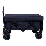 Foldable Wagon with Extended Tailgate, Waterproof Dustproof UV Resistant Wagon Rain Covers, Heavy W321P269240