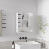 Wanna 23" High Double Door Medicine Cabinet with Three Shelves for Bathroom White B070P286459
