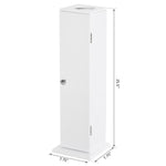 ZUN Paper Cabinet/ Side Table/ Bathroom Corner Cabinet （Prohibited by WalMart） 66400578