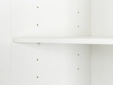 Stackable Wall Mounted Storage Cabinet, 15.75" D x 15.75" W x 70.87" H, White W33167273
