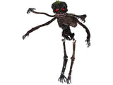 6ft Sound-Activated Halloween Skeleton - Flashing Red Eyes, Spooky Sounds, 4 Poseable Arms Extra 04271762