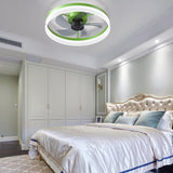 ZUN Ceiling Fans with Lights Dimmable LED Embedded installation of thin modern ceiling fans W1340120480