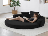 Convertible sofa couch bed,multi-functional,circular bed,adjustable Futon sofa ,No Assembly W2677P487204