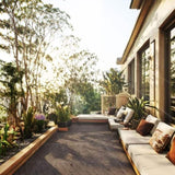 Plastic Composite Deck Tiles Set of 35pcs, Composite Decking Resist Rust, Water, Weather, Easy to W2805P190840