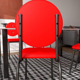 4-piece bar stools, faux leather dining chairs with waterproof surface and metal legs, easy to W2167P206046