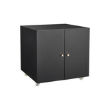 Office furniture Copier Cabinet black 2 door steel copier stand mobile pedestal file Printer Stand W1247131617