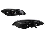 Headlights Headlamps for 2007-2010 Pontiac G5 Black Left Right GM2502251 43011290