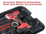 599 PCS Home Tool Set Kit, Auto Repair Tool Kit with Rolling Tool Box, Mechanic Tool Sets with 21V 98608962