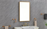 ZUN 42 x 24Inch LED Mirror Bathroom Vanity Mirror with Back Light, Wall Mount Anti-Fog Memory Large W928P178204