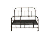 Sandy Grey Full Panel Bed with Slat B062P215390