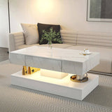 16.93IN High LED Coffee Table,Modern Coffee Table for Living,Living Tables,Large Living W331P269983