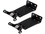 Black 2 Pk Heavy Duty Exhaust Bracket Kit fits for Automann 562.U75846, PTR-14-13846 88318450