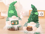 St Patricks Day Gnomes Plush with Light, 11inch St. Patrick's Day Irish Elf Tomte Gnome Decoration 53055988