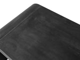 Farmhouse Vintage Crafts Coffee Table,Curved Art Deco Design, Easy Assembly, 48" W x 24" D x 18" W1445P331900
