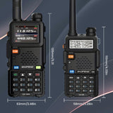 Outdoorfun BAOFENG GMRS Ham Radio UV-5RH , Handheld Two Way Radio Long Range with 33804148
