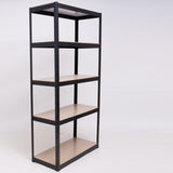 ZUN Storage Shelves - 5 Tier Adjustable Garage Storage Shelving, Heavy Duty Metal Storage Utility Rack 26453987