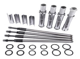 Adjustable Pushrods Chrome Cover Kit Fits for Harley-Davidson Twin Cam Models 1999-2017 40743686