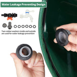100 Gallon Folding Rain Barrel Water Collector Green 32950344