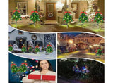 Solar Christmas Pathway Lights for Outdoor Decorations,Outside Christmas Tree Stake 98287799