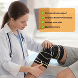 GEEKHOM Copper Knee Braces with Strap Knee Pain Women and Men, Knee Compression Sleeve 94354297