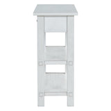 ZUN TREXM Retro Console Table with Drawer and Two Sturdy Shelves for Entryway, Living Room N715P195561K