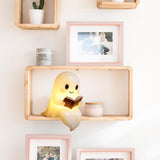 Cute Ghost Reading Book Lamp Halloween Gifts Light Up Ghost Statue Night Light Ghost Warm Lighted 69206267
