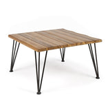 ZION INDUSTRIAL WOOD AND METAL COFFEE TABLE 62981.00