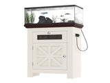 10-15 Gallon Fish Tank Stand, Aquarium Stand Power Outlets, 198LBS Capacity, Fish Tank Table 66403437