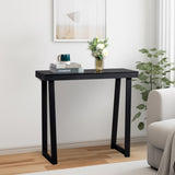 35.8 Inch Solid Wood Console Table for Entryway, Sofa Table Narrow Entryway Table for Hallway, 92527578