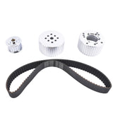 Billet Aluminum Belt Drive Pulley Kit SWP for Small Block Chevy SBC 283 305 327 350 383 400 Engine 15646087