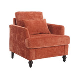 COOLMORE Wood Frame Armchair, Modern Accent Chair Lounge Chair for Living Room,Tufted Club Chair, W395P151909