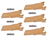 5 V33 V33SYL Bucket Digging Teeth/Tooth w/ V33PN Flex Pins For Shanks Adapter 18518201