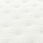 ZUN Premium 12 in. Cal King Size Pocket Coil Hybrid Mattress, Plush Gel Memory Foam Mattress, White/Gray B011P216701