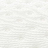 Premium 12 in. Pocket Coil Hybrid Mattress, Queen, Plush Gel Memory Foam Mattress, White/Gray B011P203033