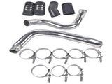 Intercooler Pipe Upgrade Kit Fits for Ford Excursion F250-F550 SD 6.0L 2003-07 Silver 96473095