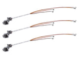 3Pcs Fuel Injector Wiring Harness for Dodge Cummins 5.9L 2003 2004 3966805 New 15751383