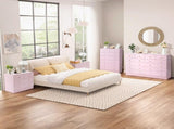 Modern Simple 7-Drawer Dresser Pink 24822027