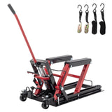 Hydraulic Motorcycle Jack, 1500 LBS Capacity Foot-Operated Motorcycle Table, ATV Scissor W1422136704