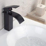 ORB Bathroom Faucet, Faucet for Bathroom Sink, Single Hole Bathroom Faucet Modern Single Handle W1932P172313