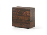 Murphy Bed 86.5" x 34" x 41.5" with 4 Rolling Lockable Wheels, Foldable Wall Bed Cabinet with 4 Inch 36328157