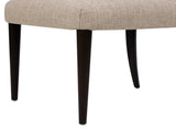 Harriet Split Back Upholstered Dining Side Chair, Set of 2, Merino Gray Wool Blend B2719P269266