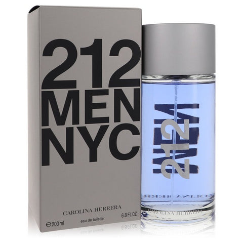 212 by Carolina Herrera Eau De Toilette Spray 6.8 oz for Men FX-513263