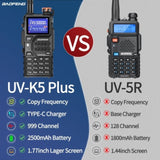 BAOFENG K5PLUS 10W Ham Radio Long Range Portable Handheld Walkie Talkies Long 74894311